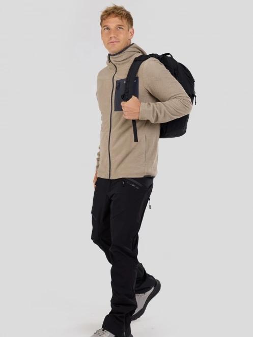 Fundango Nagano Full Zip Hoodie herren hybrid-midlayer sand 5