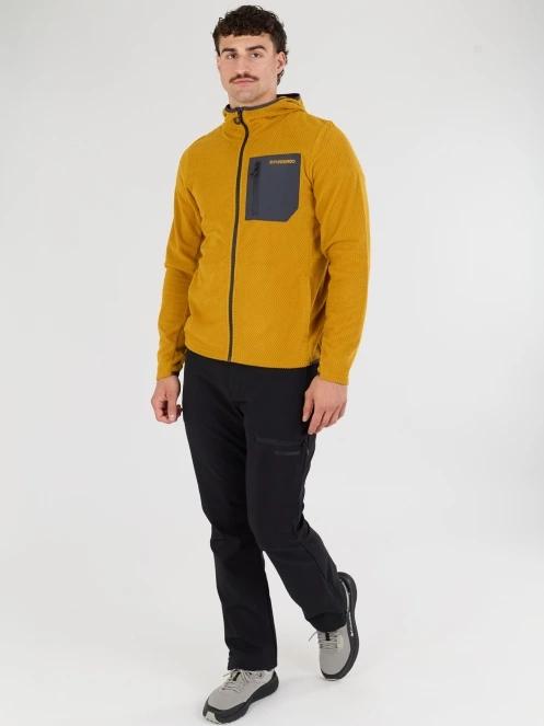 Fundango Nagano Full Zip Hoodie herren hybrid-midlayer gelb 5