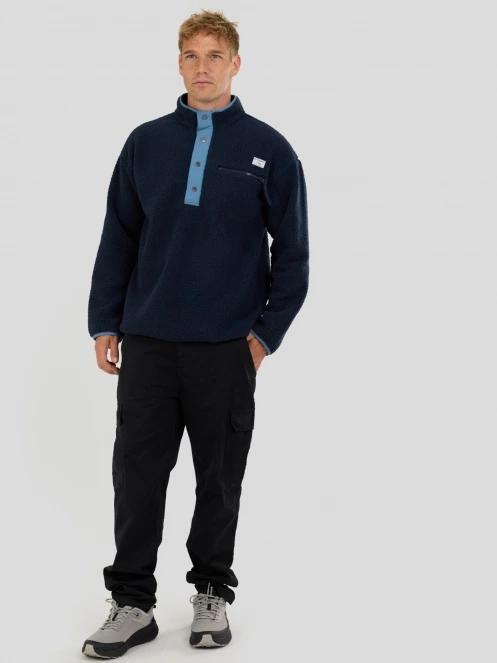 Fundango Phoenix Fleece Jacket herren fleecepullover dunkelblau 4