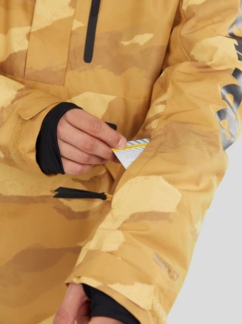 Fundango Tilbury Logo Anorak herren skijacke orange 8