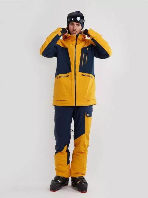 Fundango Decatur Jacket herren skijacke gelb 4