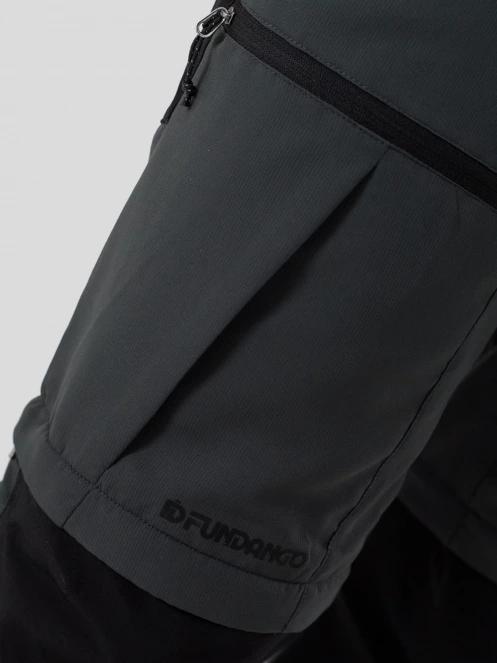 Fundango Aniak 2in1 Trekking Pants herren trekkinghosen grau 9