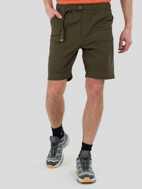 Fundango Elkford Cargo Trekking Shorts herren wandershorts mit seitentaschen grün 2
