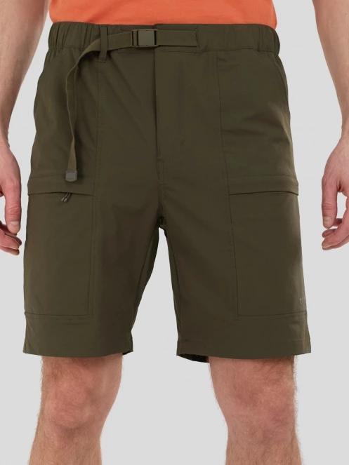 Fundango Elkford Cargo Trekking Shorts herren wandershorts mit seitentaschen grün 5