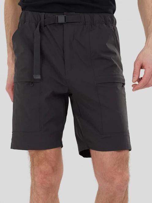 Fundango Elkford Cargo Trekking Shorts herren wandershorts mit seitentaschen grau 2