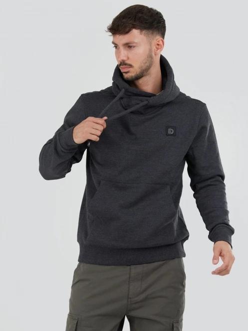 Fundango Conor Hooded Sweatshirt herren kapuzenpullover Schwarz 5