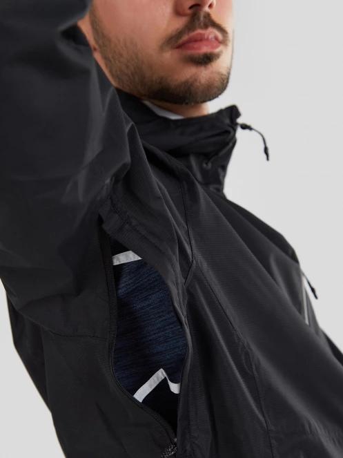Fundango Piorini Waterproof Jacket herren regenmantel Schwarz 8