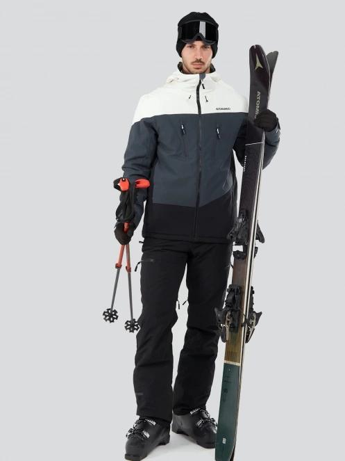 Fundango Privet Allmountain Jacket herren skijacke grau 4
