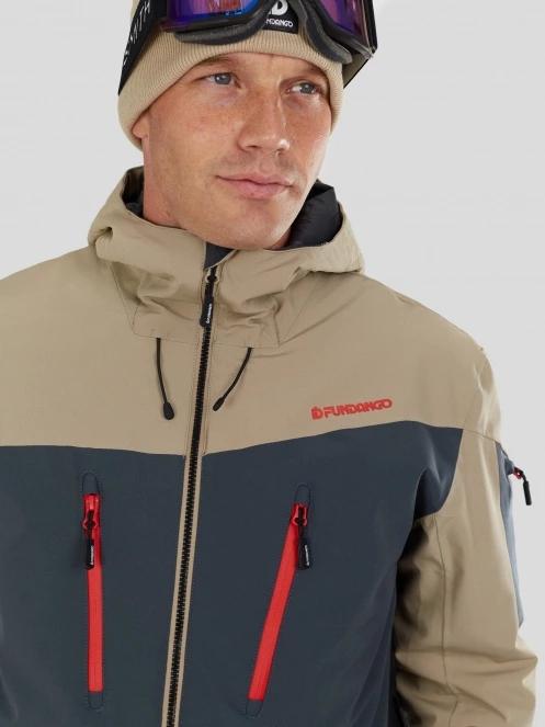 Fundango Privet Allmountain Jacket herren skijacke sand 9