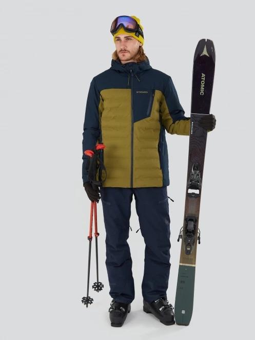 Fundango Fairfield Padded Jacket herren gesteppt skijacke dunkelblau 4