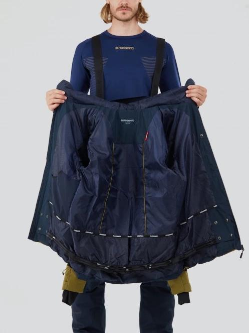 Fundango Fairfield Padded Jacket herren gesteppt skijacke dunkelblau 5