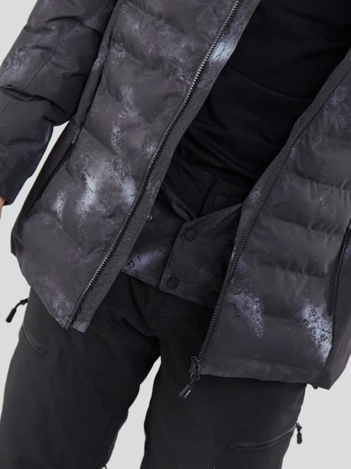 Fundango Fairfield Padded Jacket herren gesteppt skijacke Schwarz 9