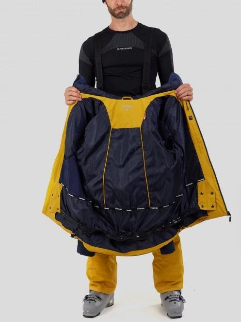 Fundango Fairfield Padded Jacket herren gesteppt skijacke dunkelblau 5