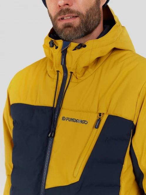 Fundango Fairfield Padded Jacket herren gesteppt skijacke dunkelblau 7