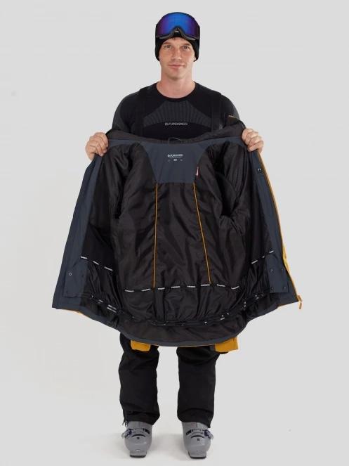 Fundango Fairfield Padded Jacket herren gesteppt skijacke grau 5