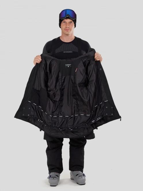 Fundango Fairfield Padded Jacket herren gesteppt skijacke Schwarz 5