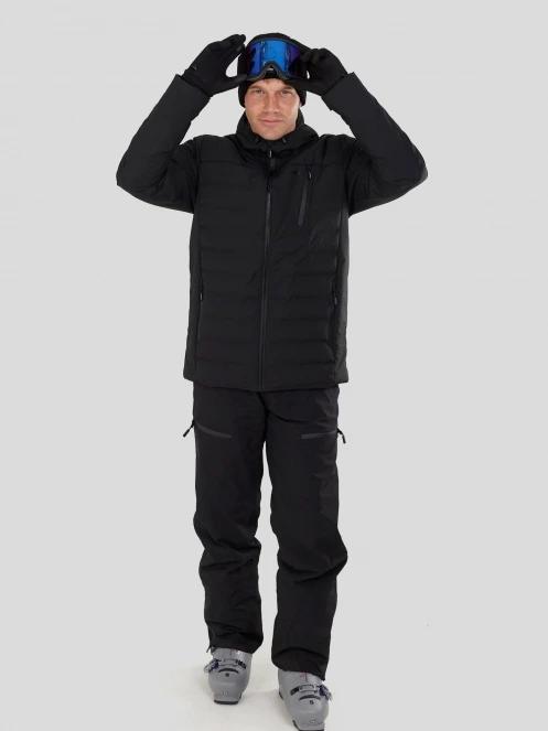 Fundango Fairfield Padded Jacket herren gesteppt skijacke Schwarz 6