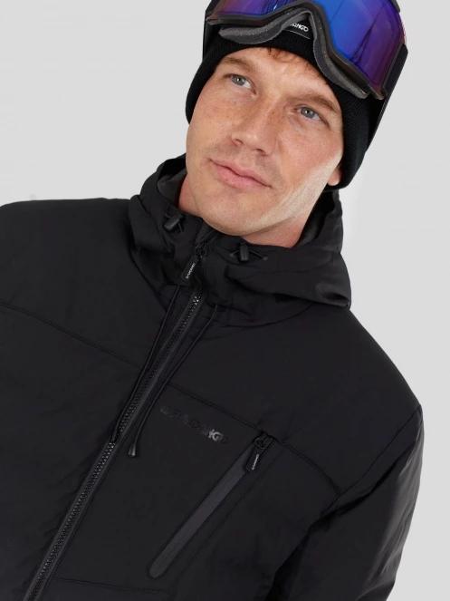 Fundango Fairfield Padded Jacket herren gesteppt skijacke Schwarz 7