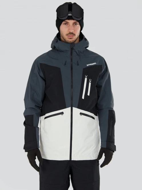 Fundango Rigel 3L Jacket herren skijacke grau 2
