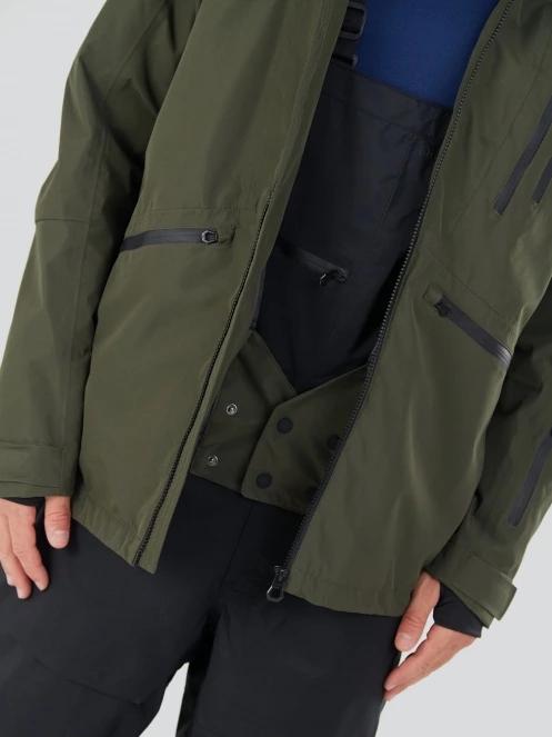 Fundango Rigel 3L Jacket herren skijacke oliv 9
