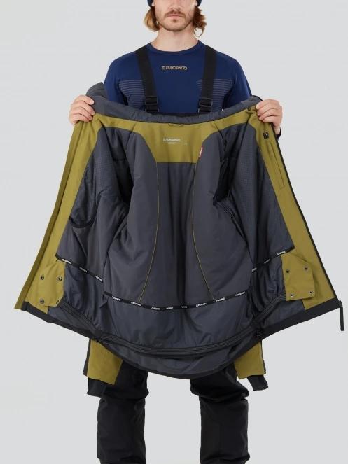 Fundango Baily ECO Allmountain Jacket herren skijacke grün 5