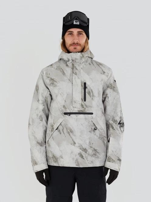 Fundango Tilbury ECO Logo Anorak herren skijacke sand 2