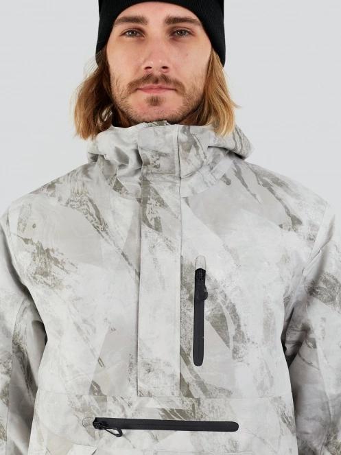 Fundango Tilbury ECO Logo Anorak herren skijacke sand 6
