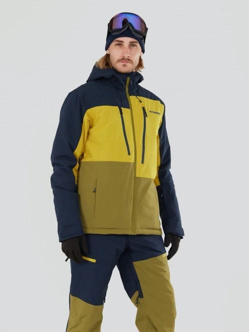 Fundango Atlas Allmountain Jacket herren skijacke gelb 2