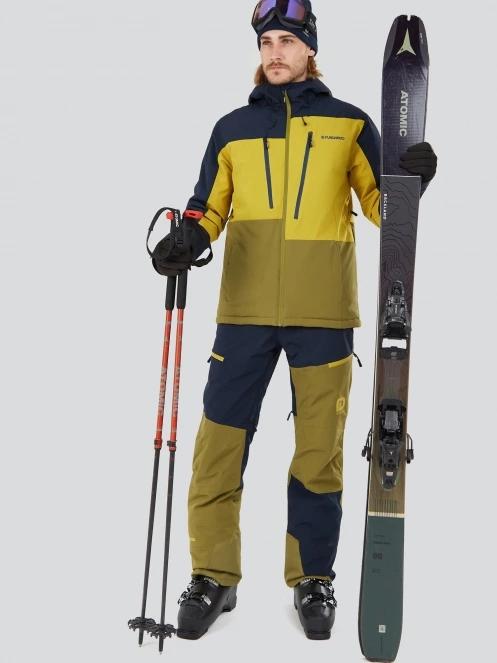 Fundango Atlas Allmountain Jacket herren skijacke gelb 4