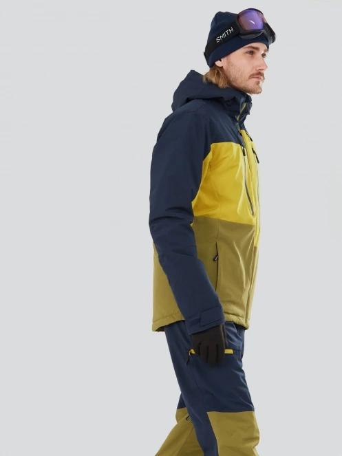 Fundango Atlas Allmountain Jacket herren skijacke gelb 5