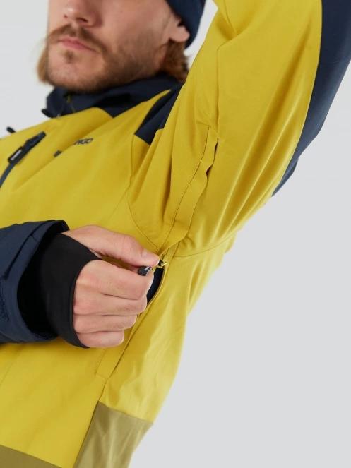 Fundango Atlas Allmountain Jacket herren skijacke gelb 7