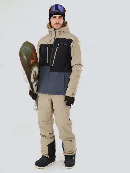Fundango Atlas Allmountain Jacket herren skijacke sand 4