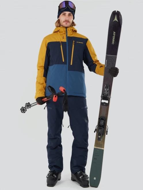 Fundango Atlas Allmountain Jacket herren skijacke gelb 4