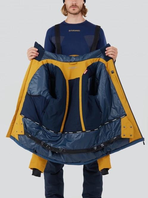 Fundango Atlas Allmountain Jacket herren skijacke gelb 5