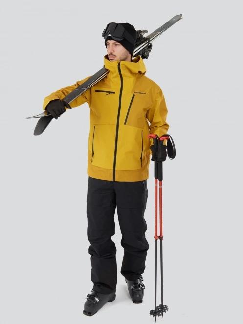 Fundango Manota 3L Shell Jacket herren skijacke gelb 2