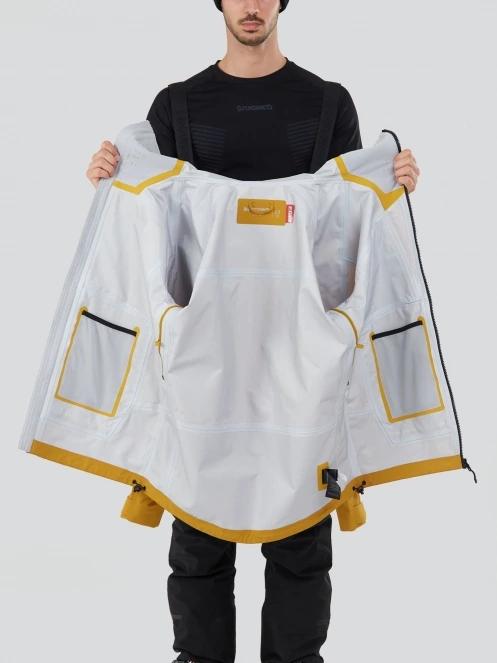Fundango Manota 3L Shell Jacket herren skijacke gelb 5