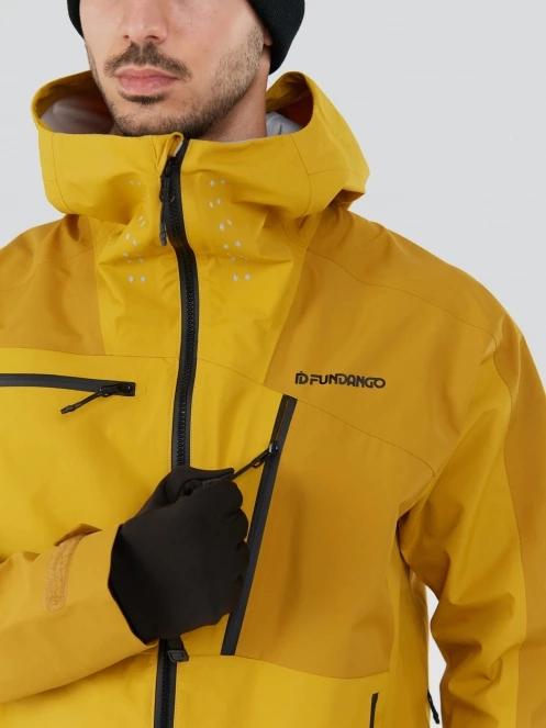 Fundango Manota 3L Shell Jacket herren skijacke gelb 7