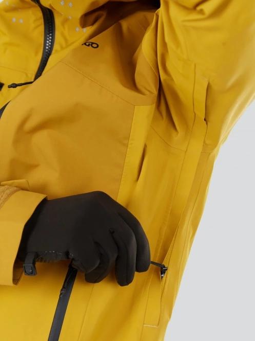 Fundango Manota 3L Shell Jacket herren skijacke gelb 8