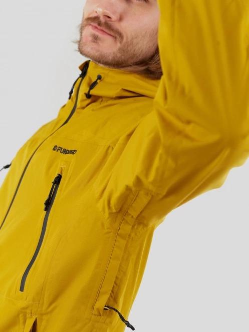 Fundango Piorini II  Waterproof Jacket herren regenmantel gelb 6
