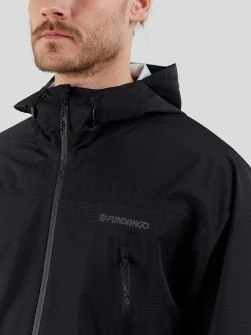 Fundango Piorini II  Waterproof Jacket herren regenmantel Schwarz 6