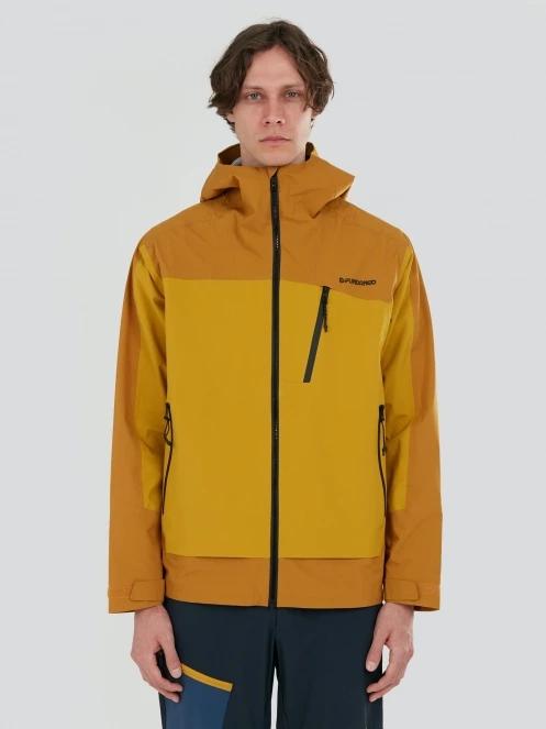 Fundango Levy 3L Jacket herren hard shell-jacke braun 2