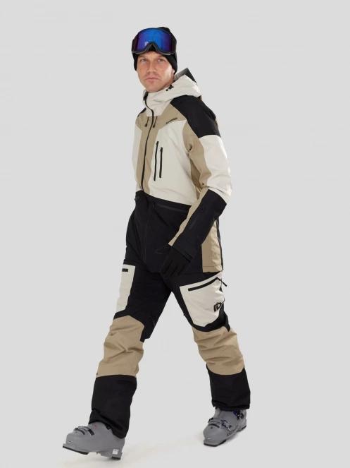 Fundango Rigel ECO 3L Jacket herren skijacke sand 6