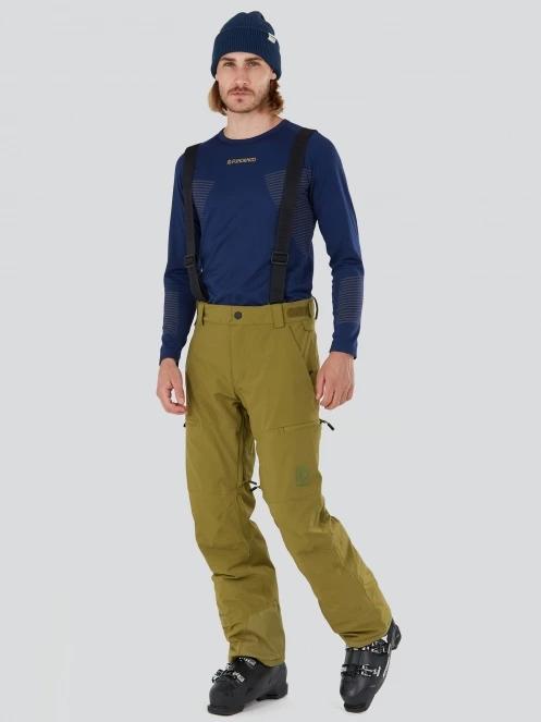 Fundango Teak Pants herren skihose grün 4