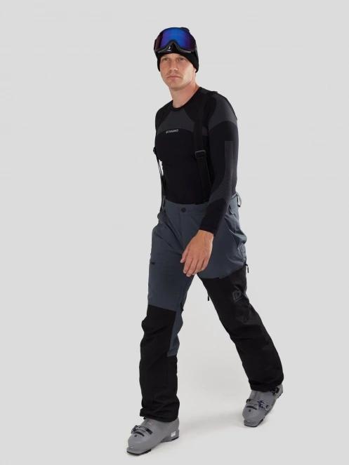 Fundango Teak Colourblock Pants herren skihose grau 4