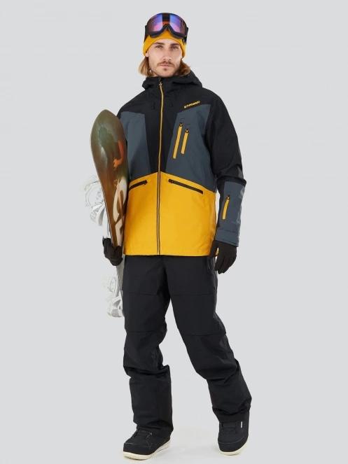 Fundango Benton ECO 3L Bib Pants shell-hose Schwarz 5