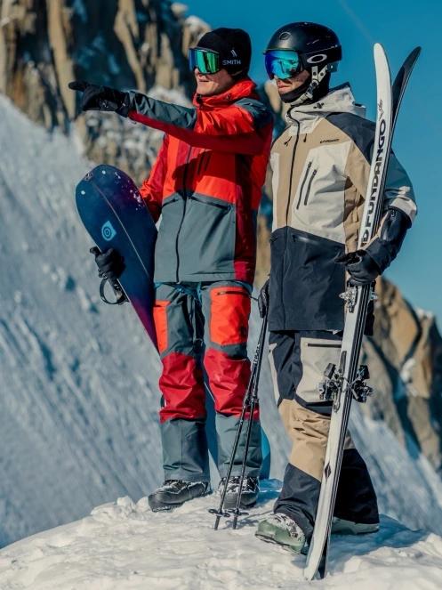 Fundango Nexara ECO 3L Pants herren skihose rot 11