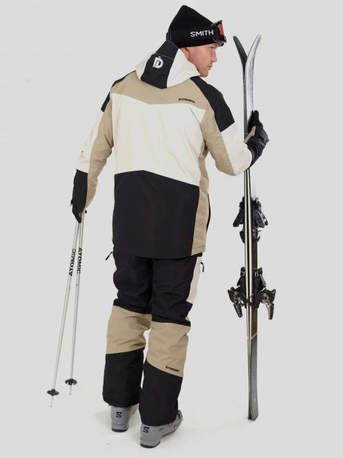 Fundango Nexara ECO 3L Pants herren skihose sand 4