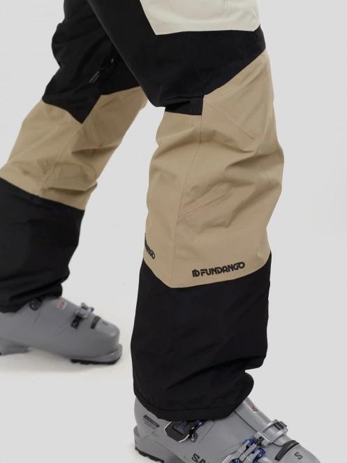 Fundango Nexara ECO 3L Pants herren skihose sand 6
