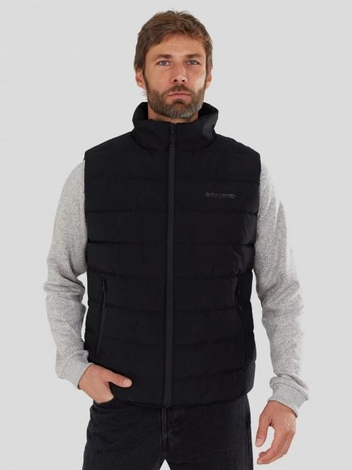 Fundango Vance Padded Vest herren westen Schwarz 2
