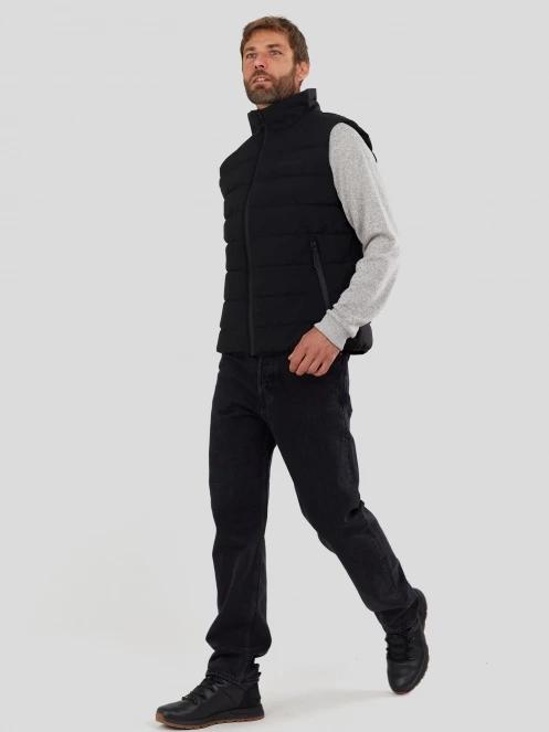 Fundango Vance Padded Vest herren westen Schwarz 4